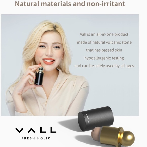 VALL Oil-Absorbing Volcanic Face Roller face oil remover - Picture 2 of 9
